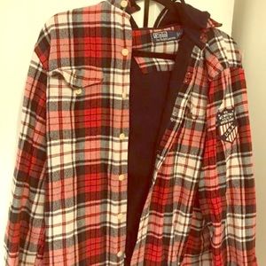 Polo Ralph Lauren Hooded Flannel Jacket